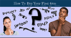 Desktop Screenshot of buyyourfirstgun.com